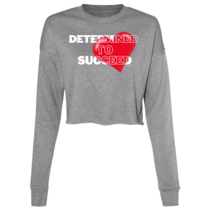 Birdseye "Determined" Cropped Fleece