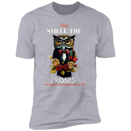 Birdseye "Smell the Roses Owl" Tee