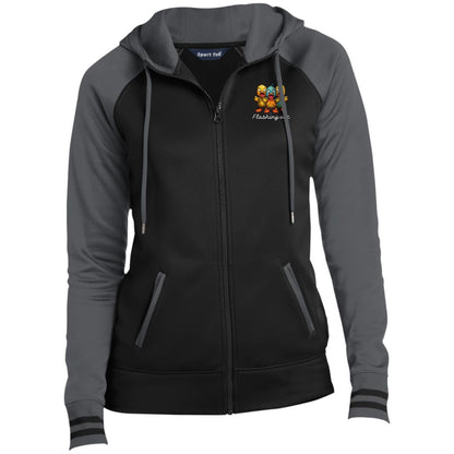 Birdseye "Flashing Out" Full-Zip Hoodie