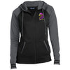 Birdseye Woman Full-Zip Hooded Jacket