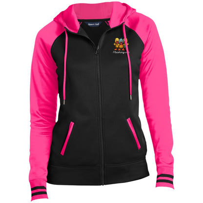 Birdseye "Flashing Out" Full-Zip Hoodie