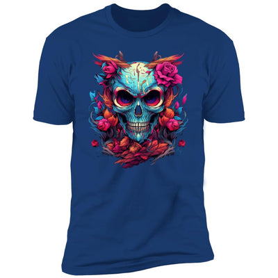 Skull and Roses Premium Short Sleeve T-Shirt