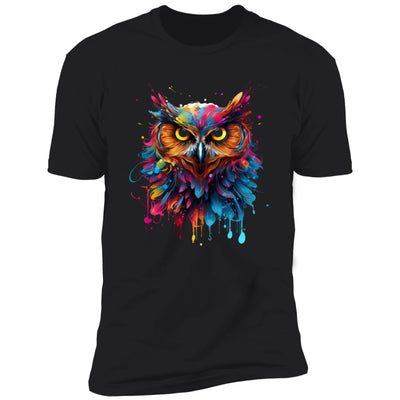 Water painted Owl Tee