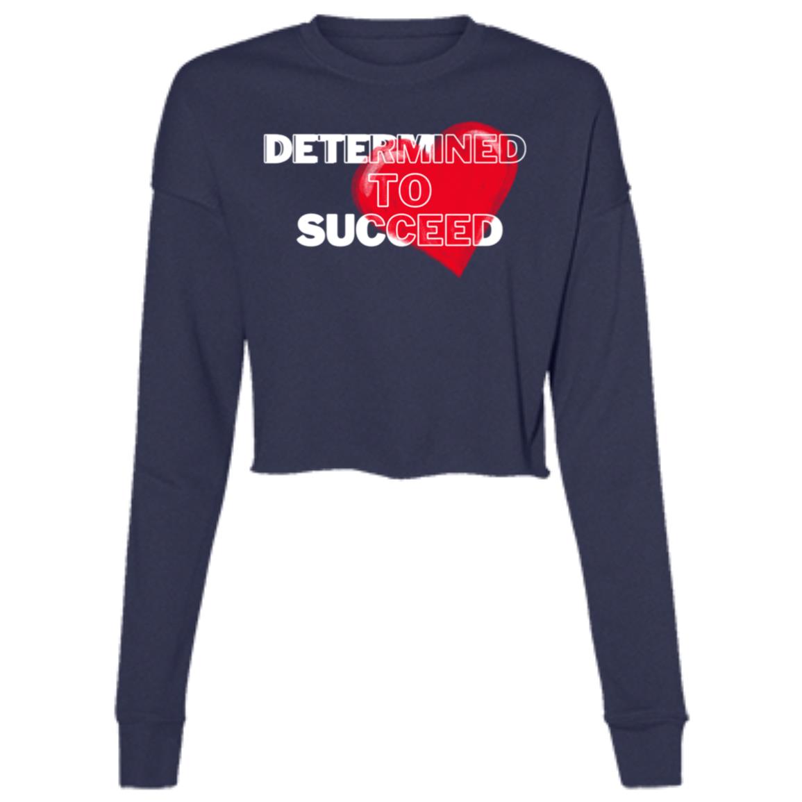 Birdseye "Determined" Cropped Fleece