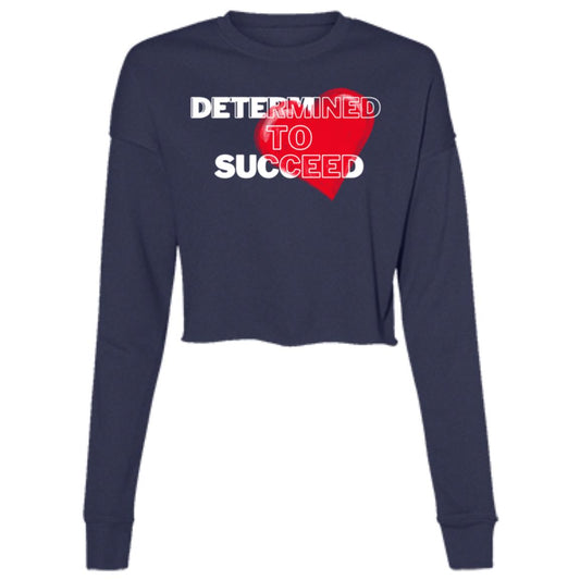 Birdseye "Determined" Cropped Fleece