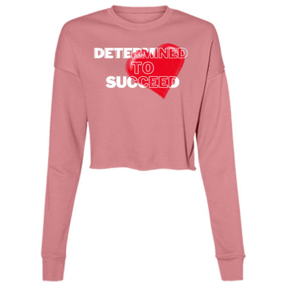 Birdseye "Determined" Cropped Fleece