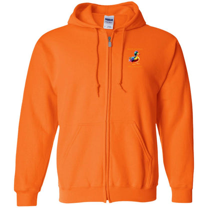 Birdseye "Wood Duck" Zip-Up Hoodie