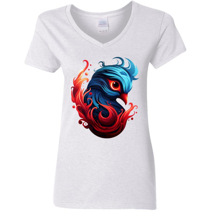 Birdseye "Phoenix" V-Neck Tee