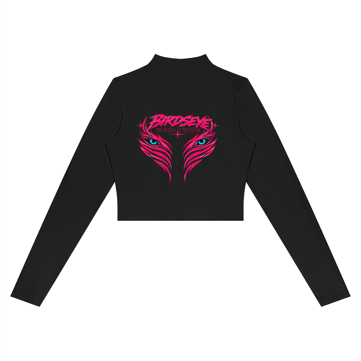 Birdseye Pink Star Crop Jacket