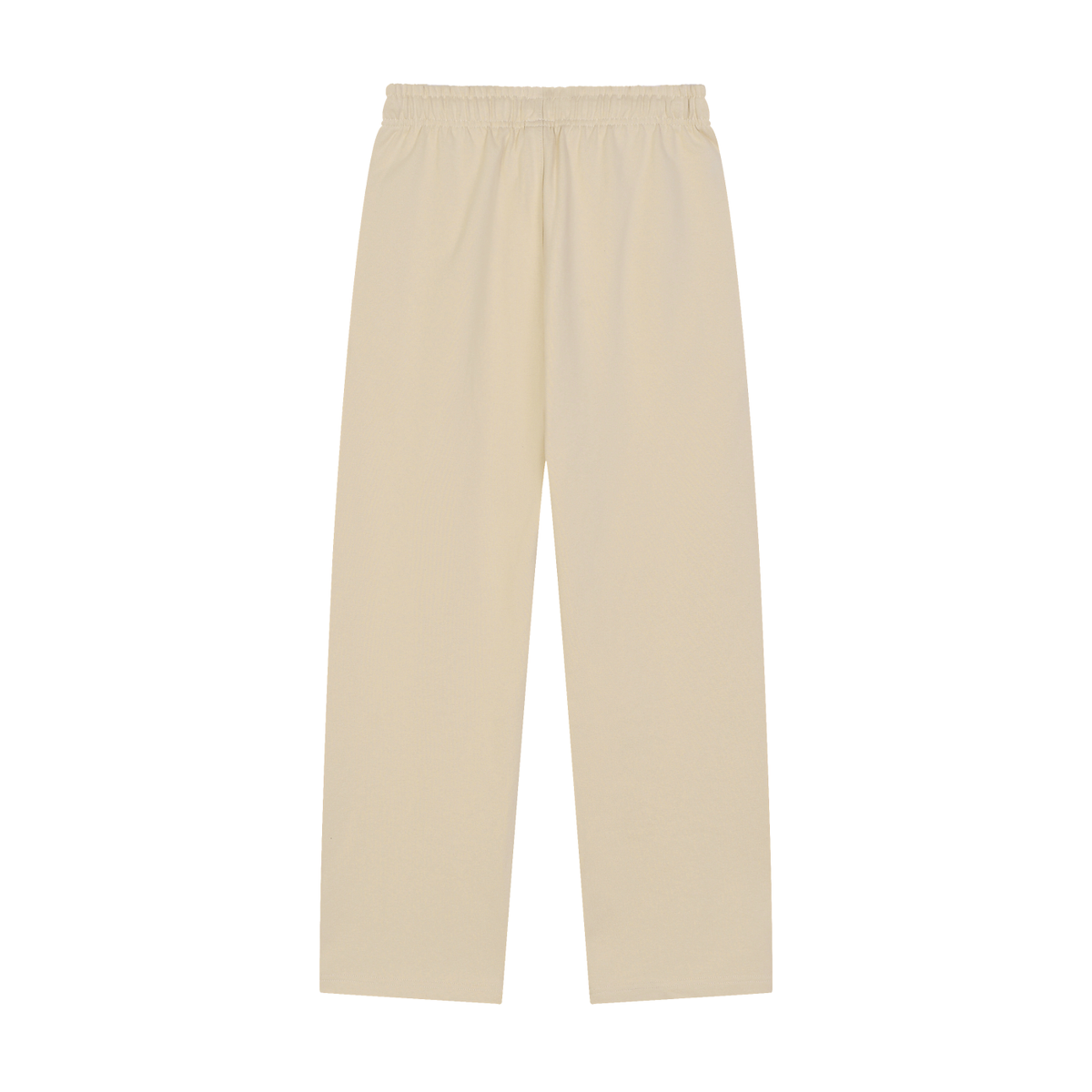 Penthouse Perspective Straight-Leg Sweatpants – Cream – Gold Eagle Eye Graphic