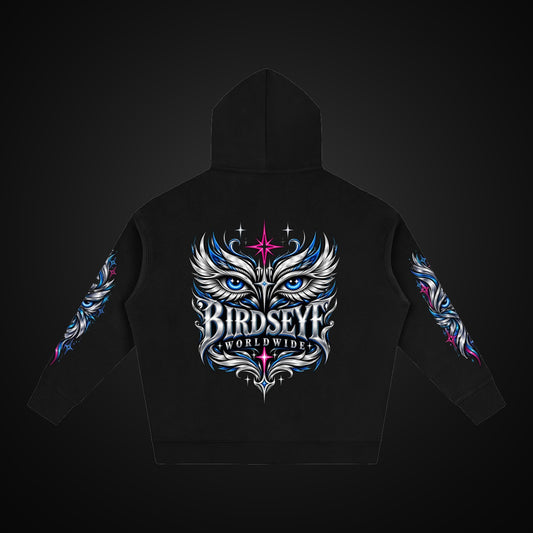Birdseye Worldwide Hoodie back