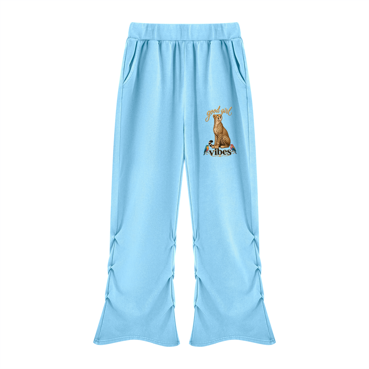 Good Girl Vibes Ruched Sweatpants