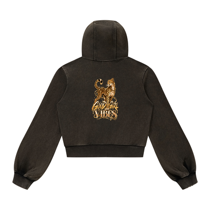 Good Girl Vibes Zip Hoodie