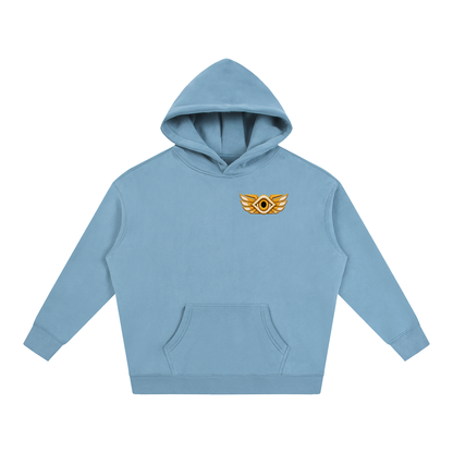 Birds Eye Blue Owl Hoodie