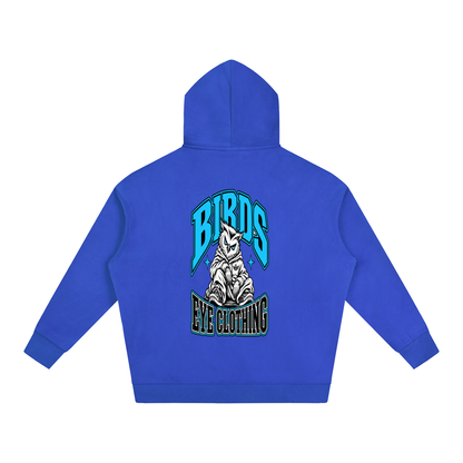 Birds Eye Blue Owl Hoodie