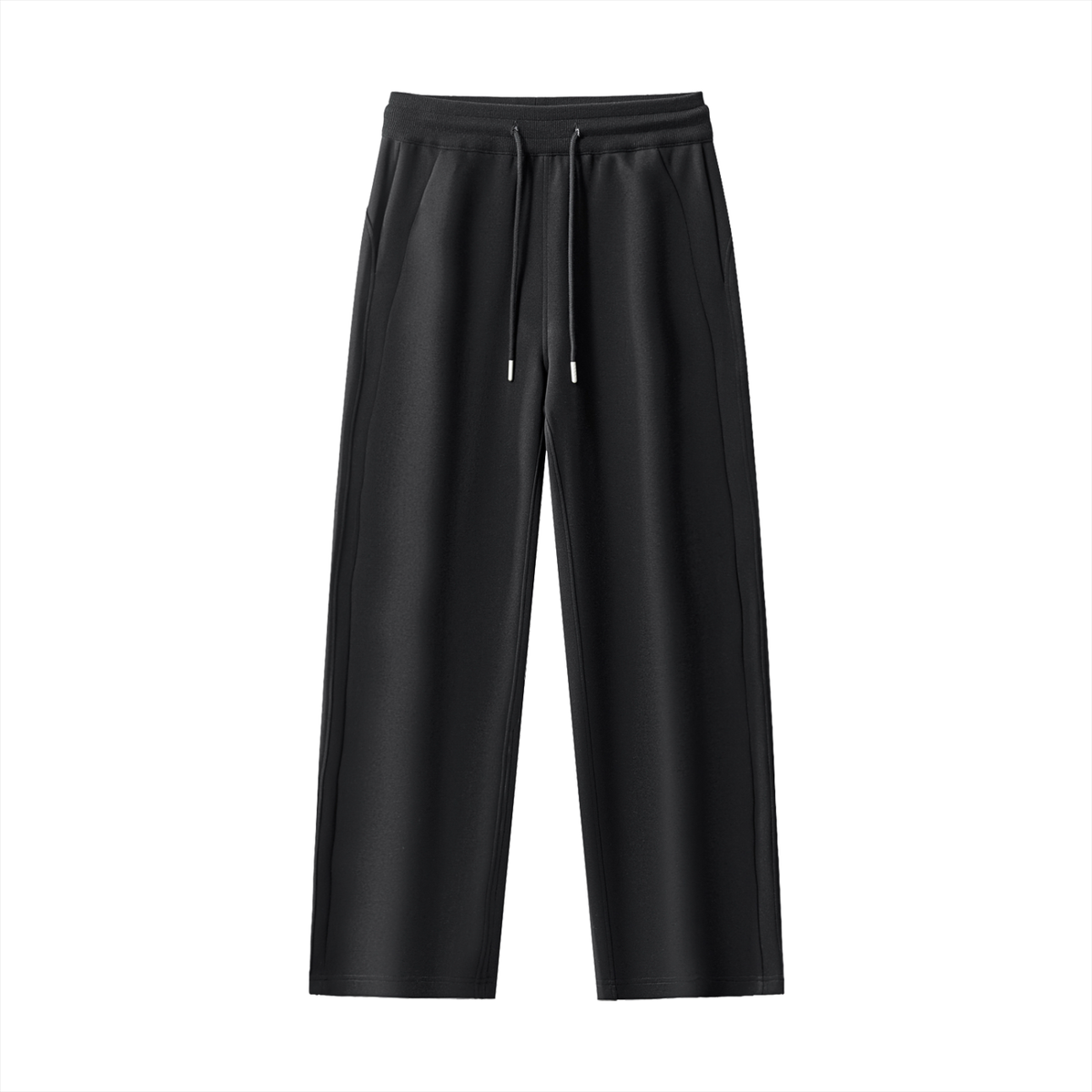 Never Caged Straight-Leg Sweatpants – Black & Pink Y2K Dove Graphic