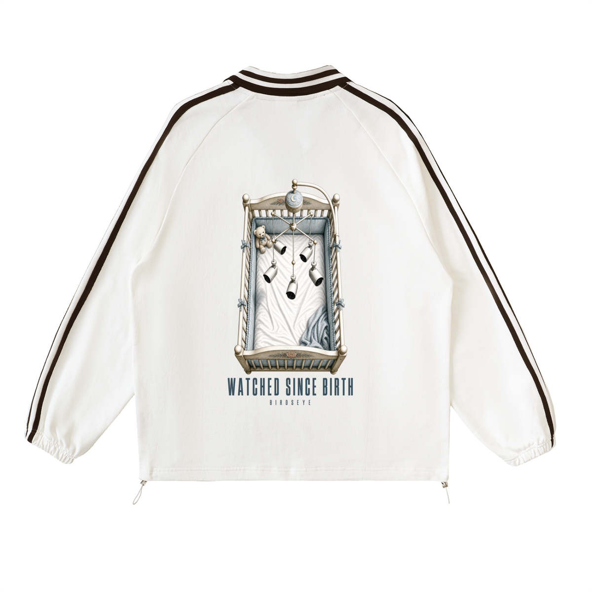 Watched Since Birth Track Sweatshirt