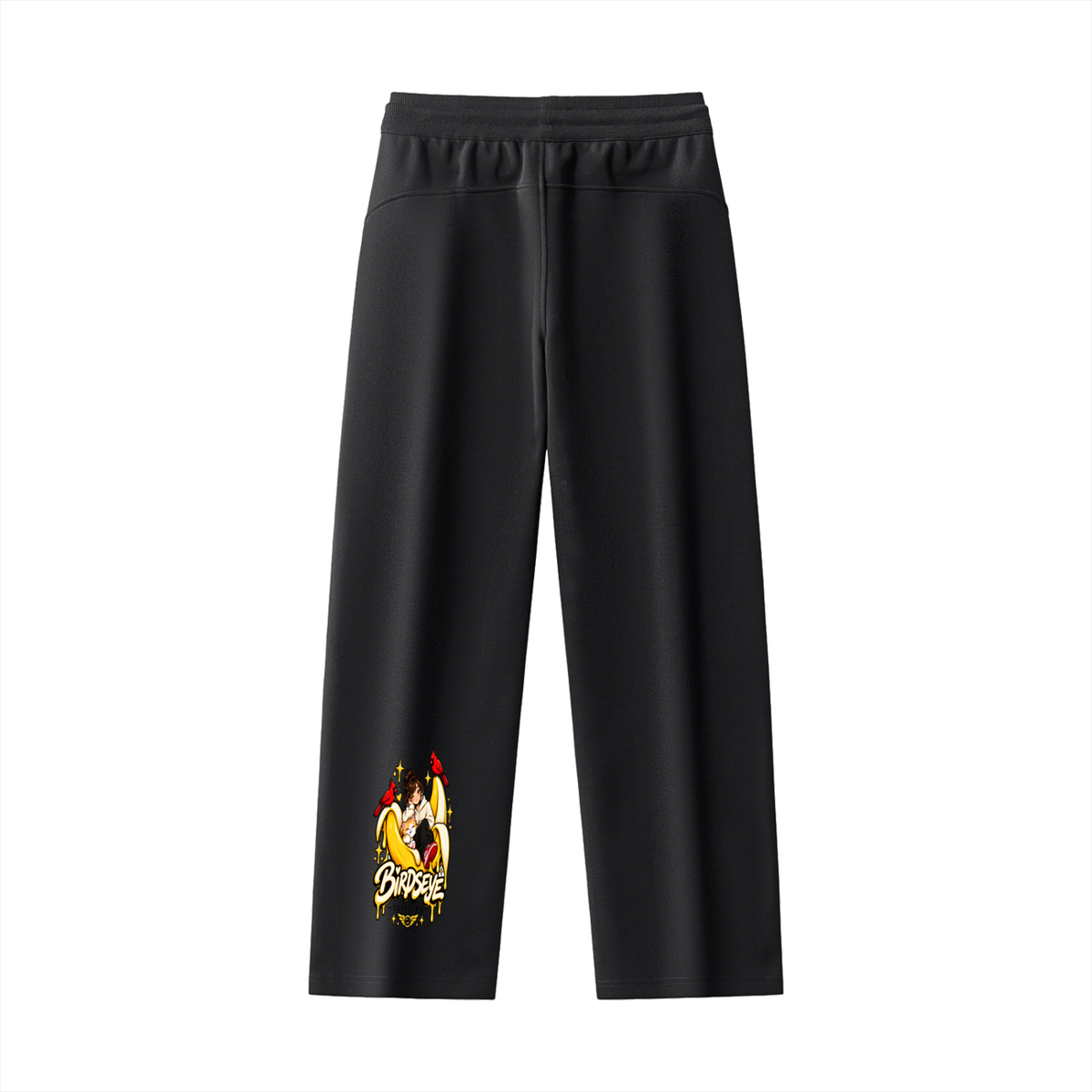 Fire Bird Straight-Leg Sweats